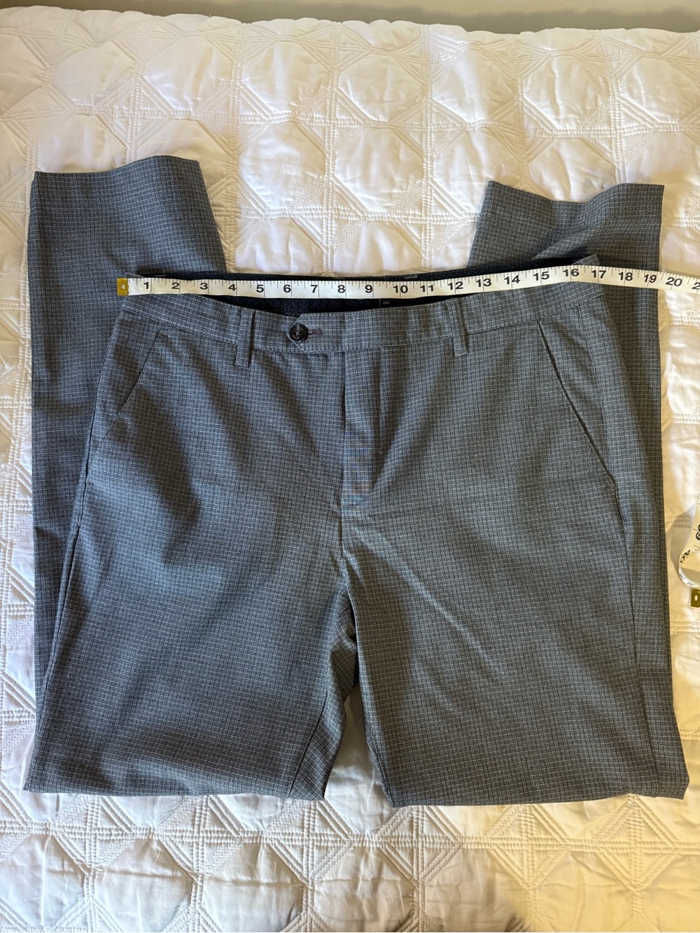 Ted Baker Men's Gray Dress Pants - Classic Tailored Fit